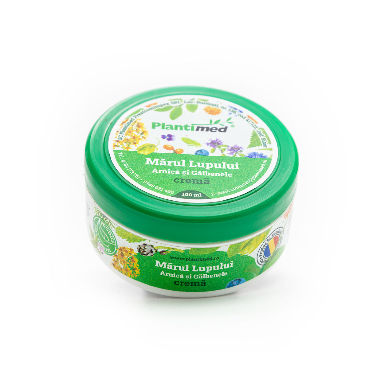 Crema din Marul Lupului, Galbenele si Arnica