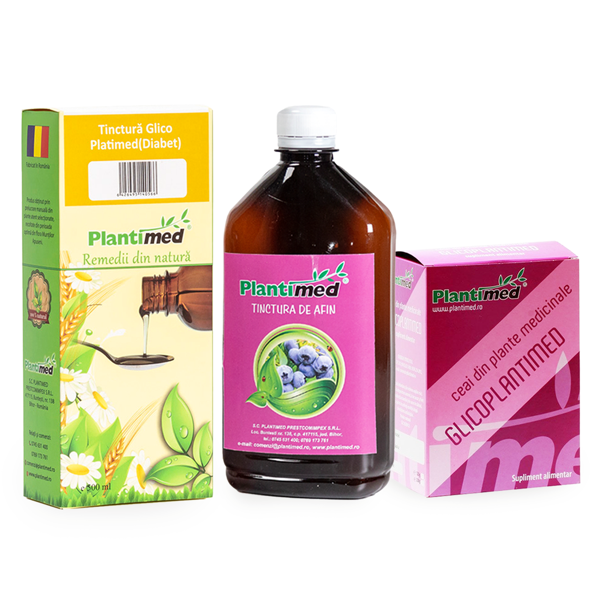 Pachet pentru diabet Plantimed