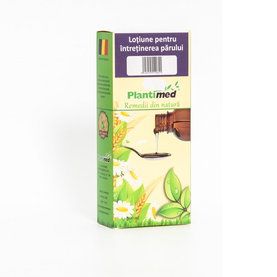 Lotiune din plante medicinale pentru intretinerea parului