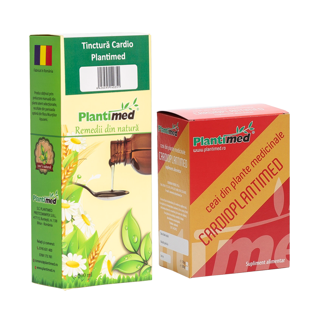 Pachet pentru inima si sistem nervos Plantimed
